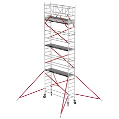 Altrex Fahrgerüst RS Tower 51 Aluminium mit Fiber-Deck Plattform 8,20m AH schmal 0,75x3,05m