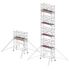 Altrex Fahrgerüst RS Tower 41-S Aluminium mit Safe-Quick und Holz-Plattform schmal 0,75m