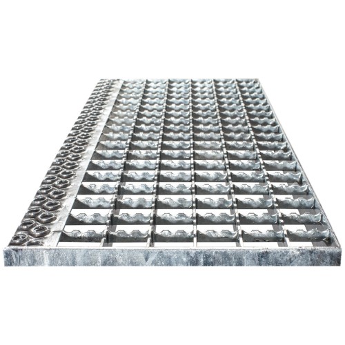 Euroline Stufenbelag Stahl-Gitterrost für 600mm Stufenbreite