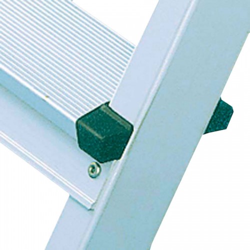 Zarges genietete Stehleiter eloxiert XLstep B 2x10 Stufen