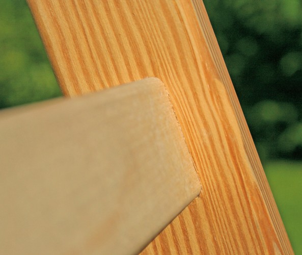 MUNK Holz Stehleiter 2x5 Sprossen